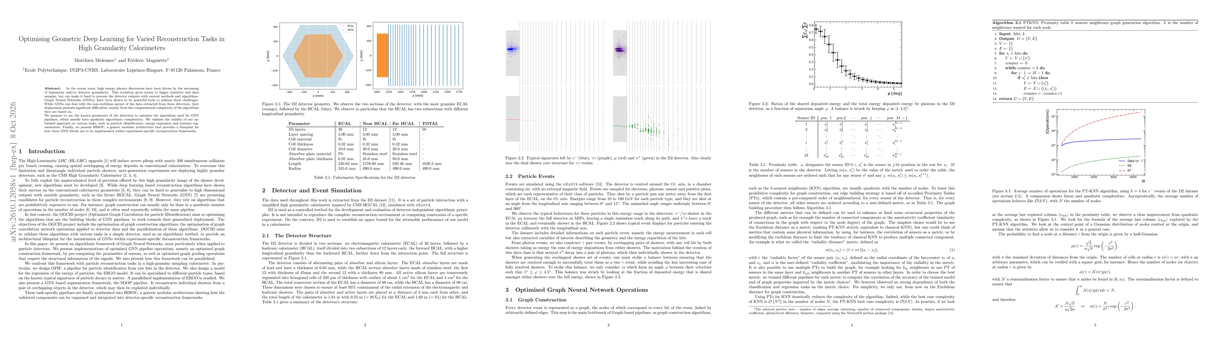 Thumbnail for Optimising Geometric Deep Learning for Varied Reconstruction Tasks in High Granularity Calorimeters