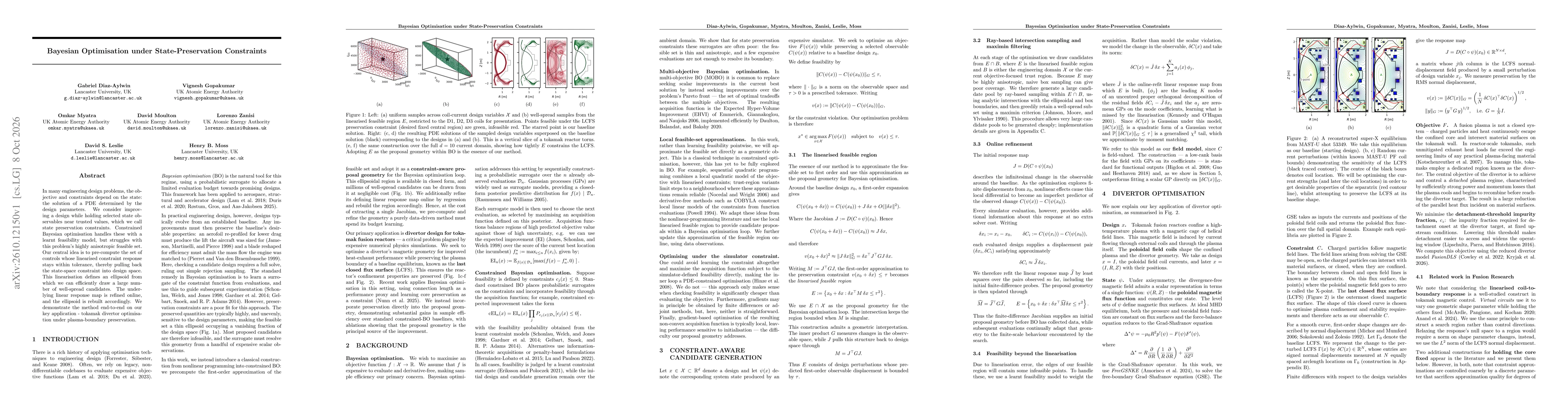 Thumbnail for Bayesian Optimisation under State-Preservation Constraints