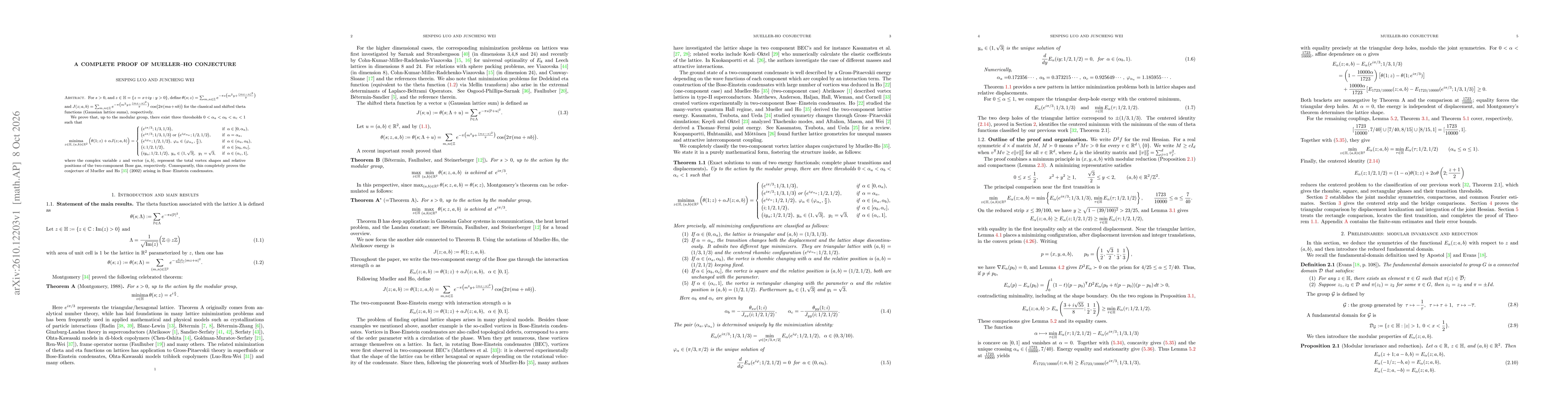 Thumbnail for A Complete Proof of Mueller--Ho Conjecture