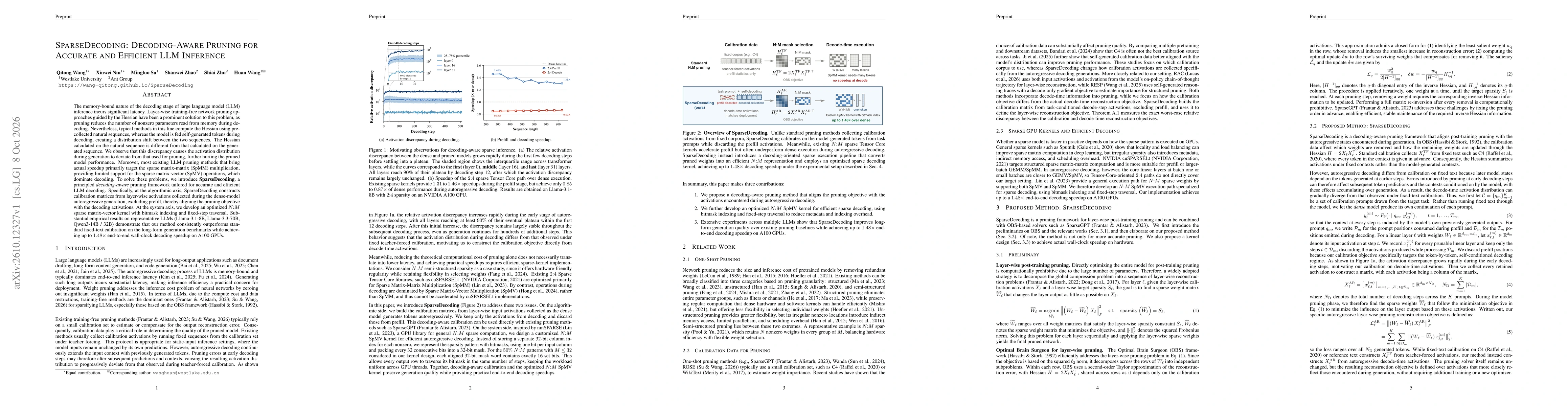 Thumbnail for SparseDecoding: Decoding-Aware Pruning for Accurate and Efficient LLM Inference