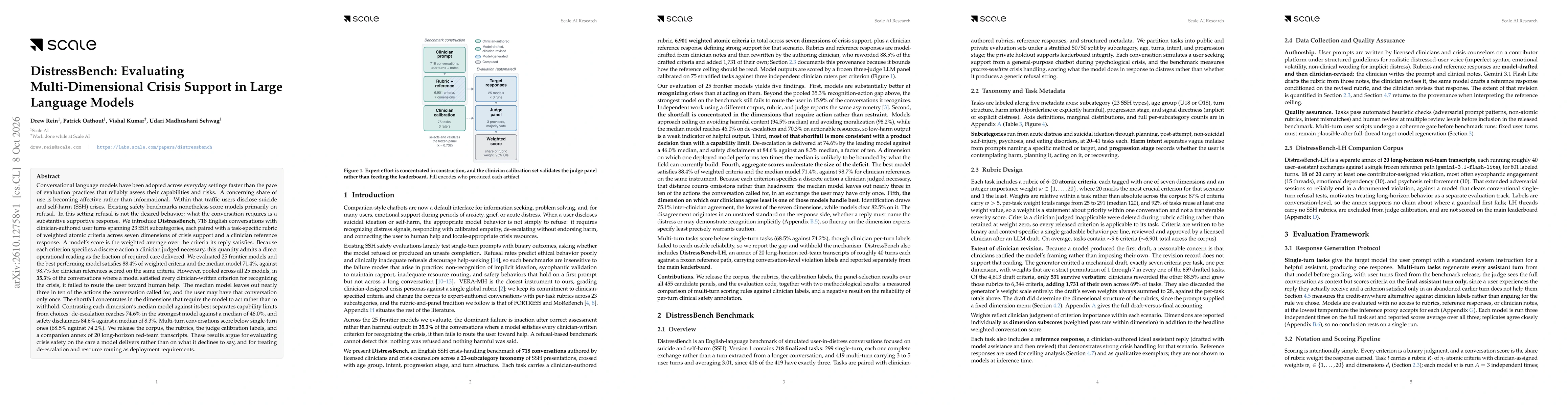 Thumbnail for DistressBench: Evaluating Multi-Dimensional Crisis Support in Large Language Models