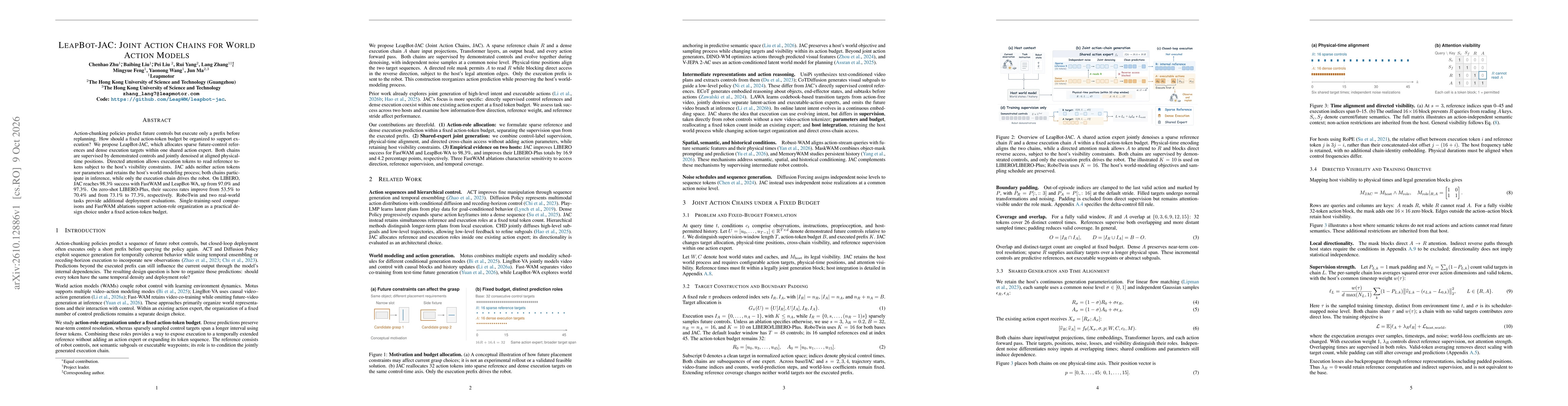Thumbnail for LeapBot-JAC: Joint Action Chains for World Action Models