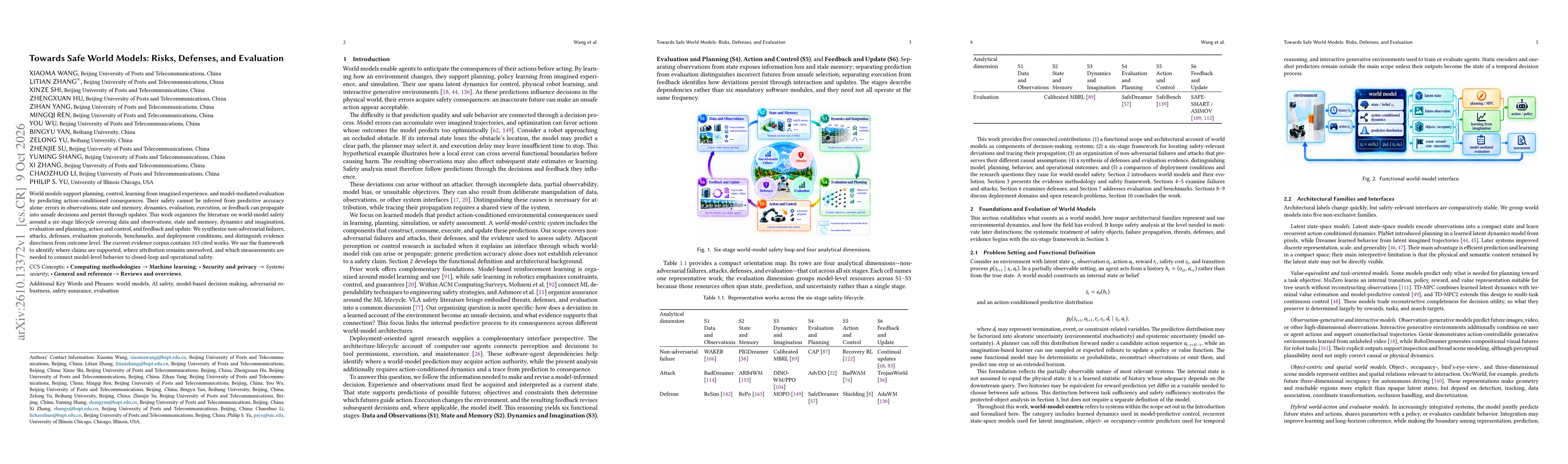 Thumbnail for Towards Safe World Models: Risks, Defenses, and Evaluation