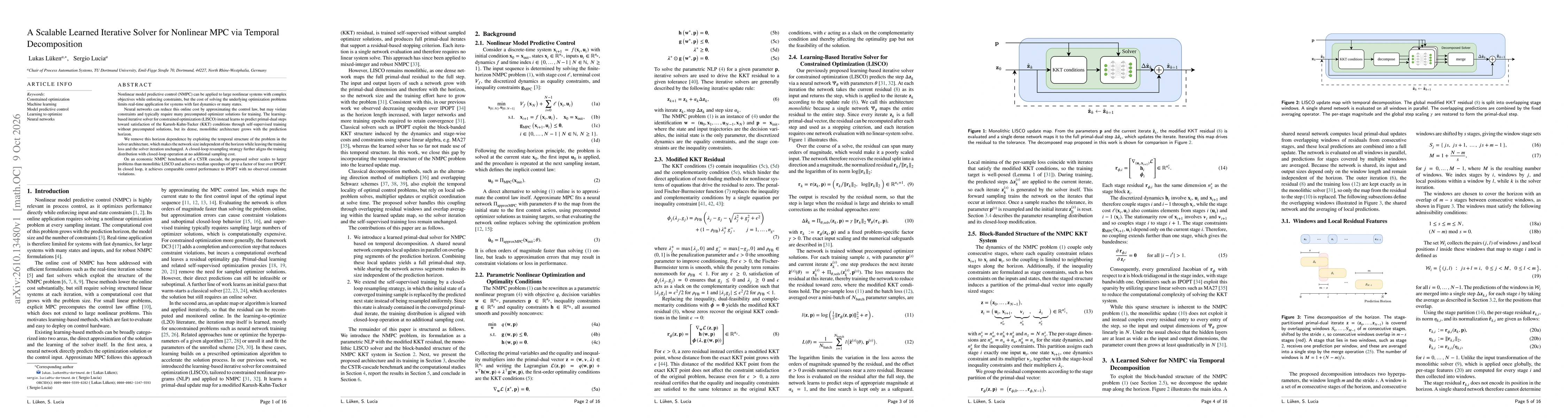 Thumbnail for A Scalable Learned Iterative Solver for Nonlinear MPC via Temporal Decomposition
