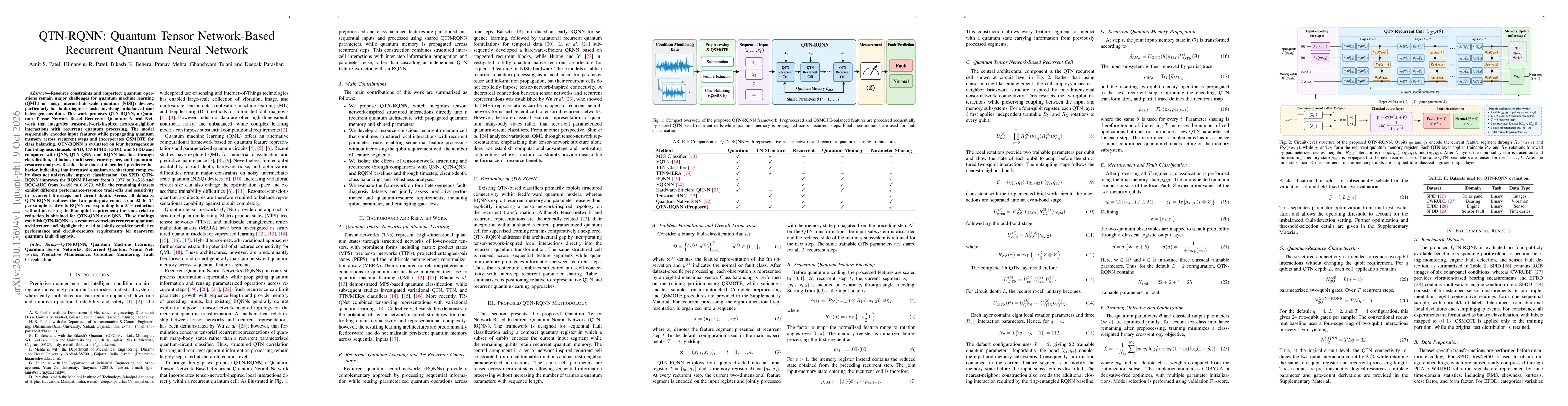 Thumbnail for QTN-RQNN: Quantum Tensor Network-Based Recurrent Quantum Neural Network