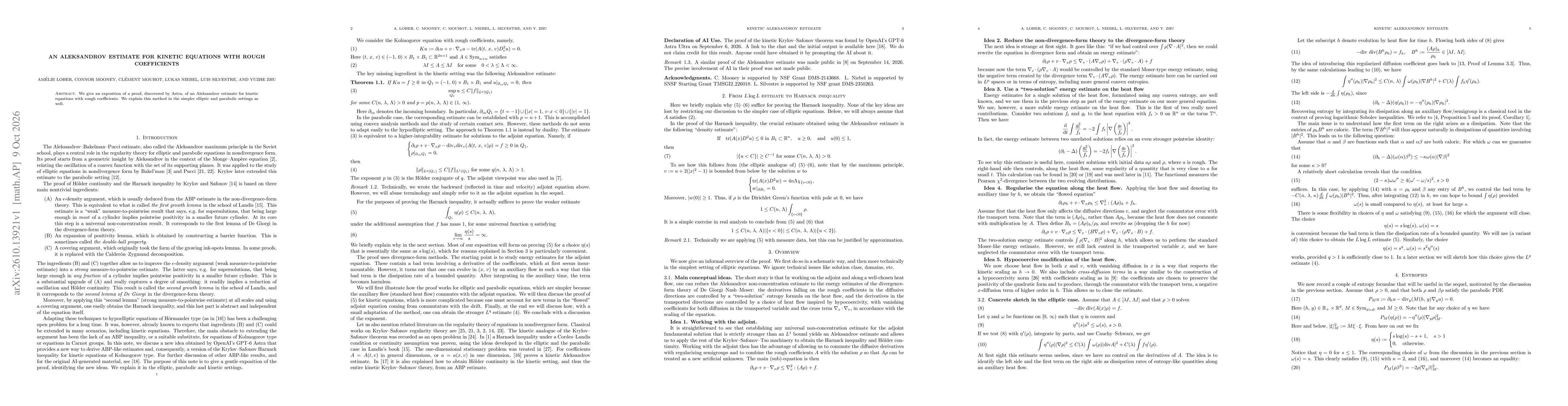 Thumbnail for An Aleksandrov estimate for kinetic equations with rough coefficients