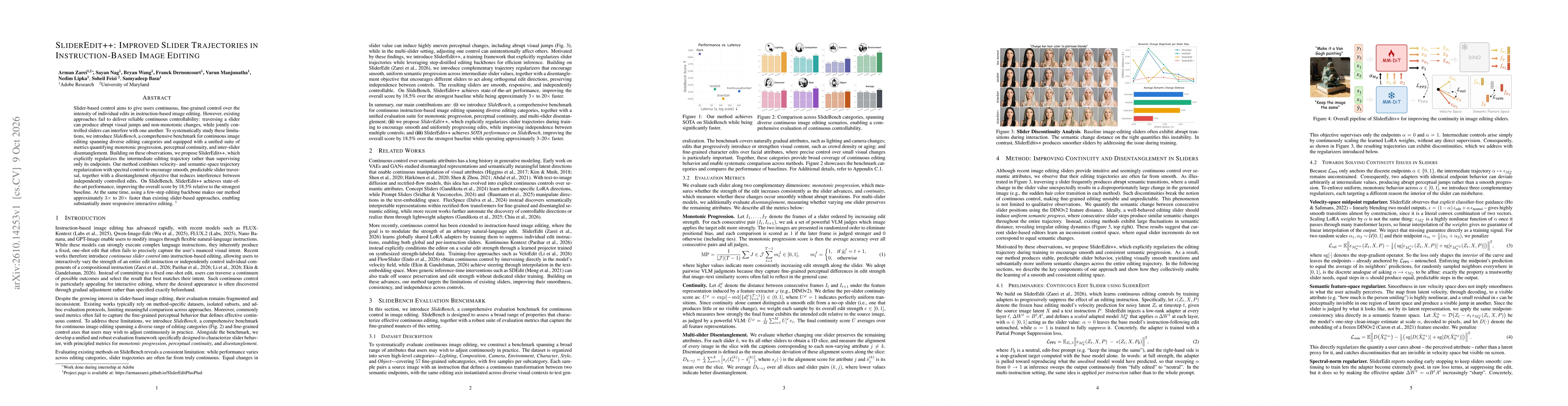 Thumbnail for SliderEdit++: Improved Slider Trajectories in Instruction-Based Image Editing