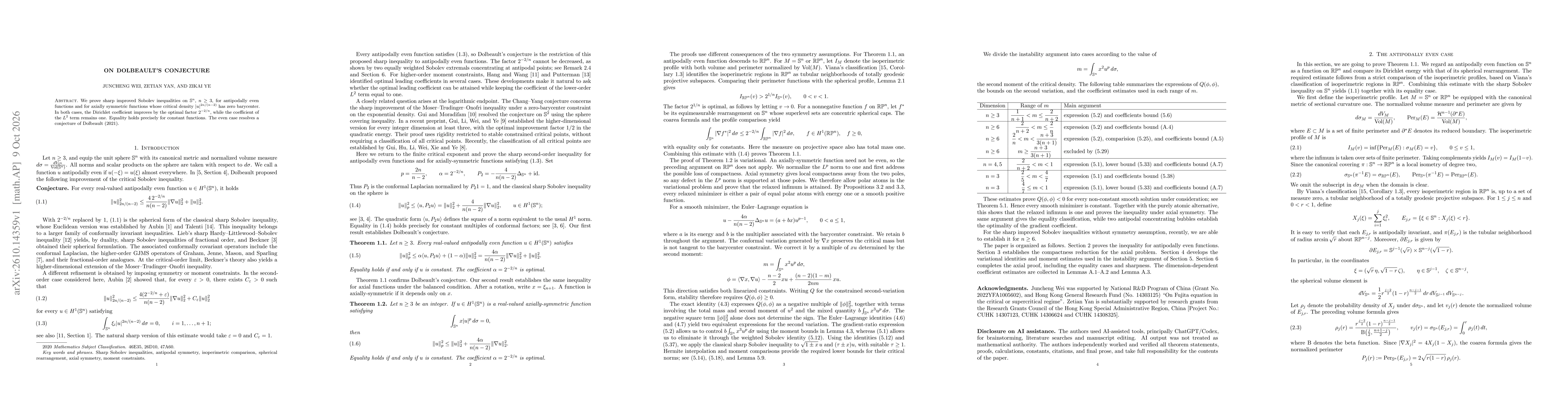 Thumbnail for On Dolbeault's conjecture