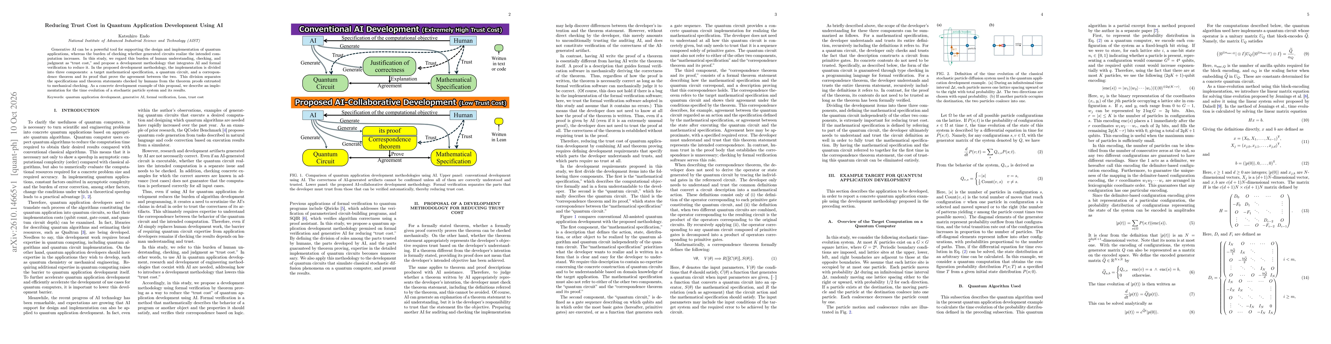 Thumbnail for Reducing Trust Cost in Quantum Application Development Using AI