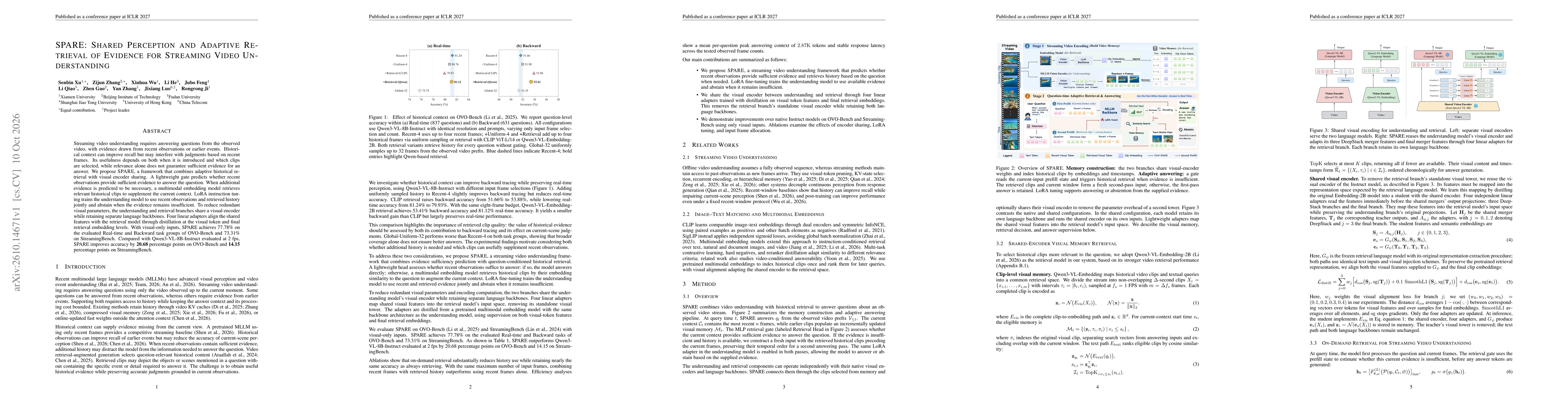 Thumbnail for SPARE: Shared Perception and Adaptive Retrieval of Evidence for Streaming Video Understanding