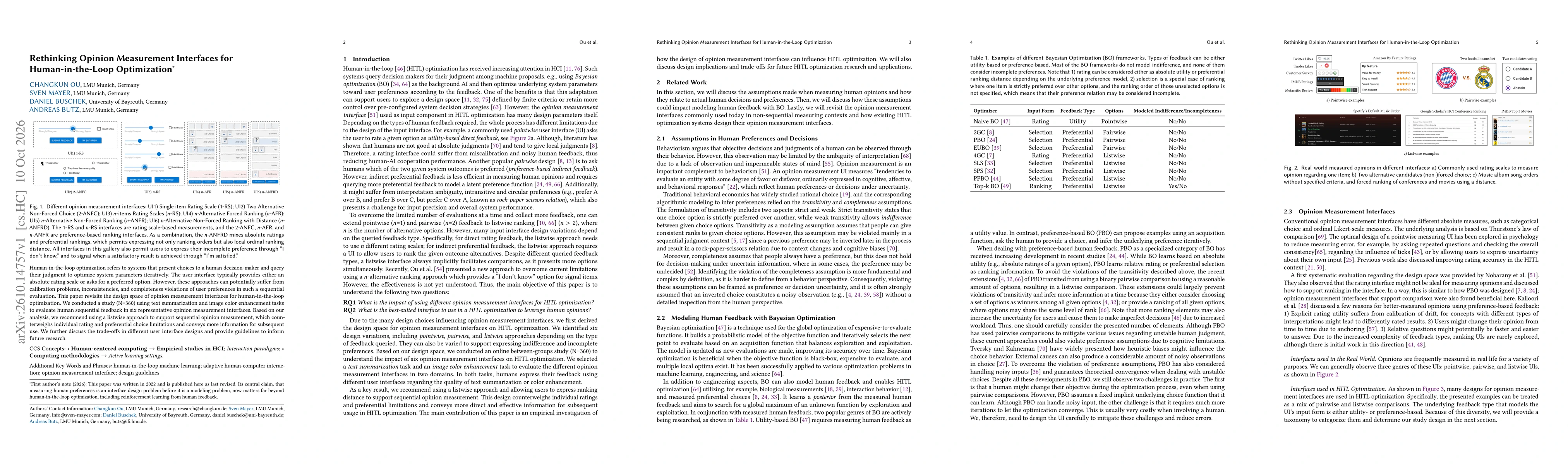 Thumbnail for Rethinking Opinion Measurement Interfaces for Human-in-the-Loop Optimization