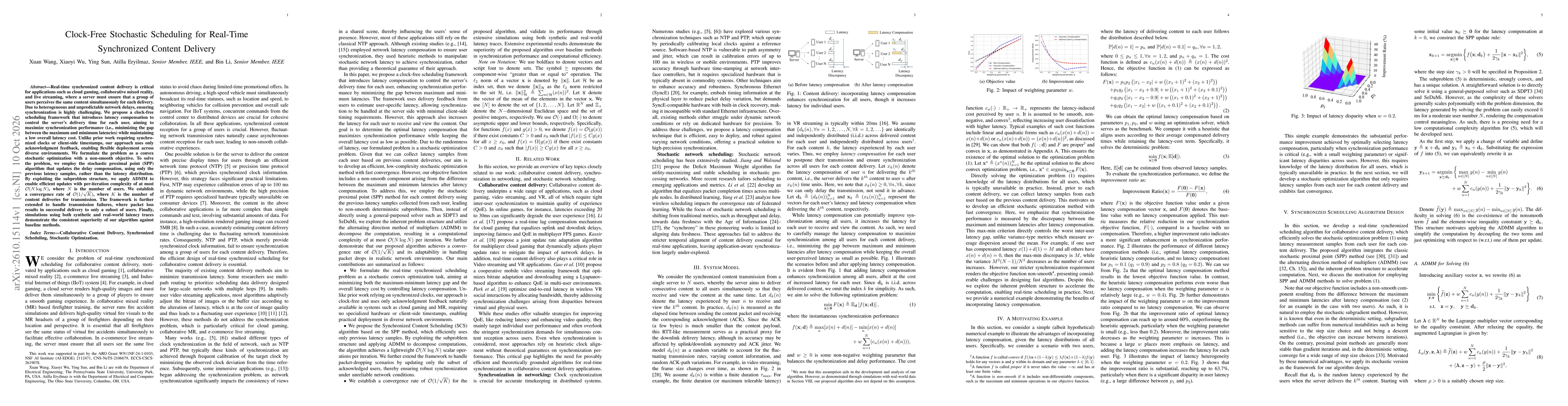 Thumbnail for Clock-Free Stochastic Scheduling for Real-Time Synchronized Content Delivery