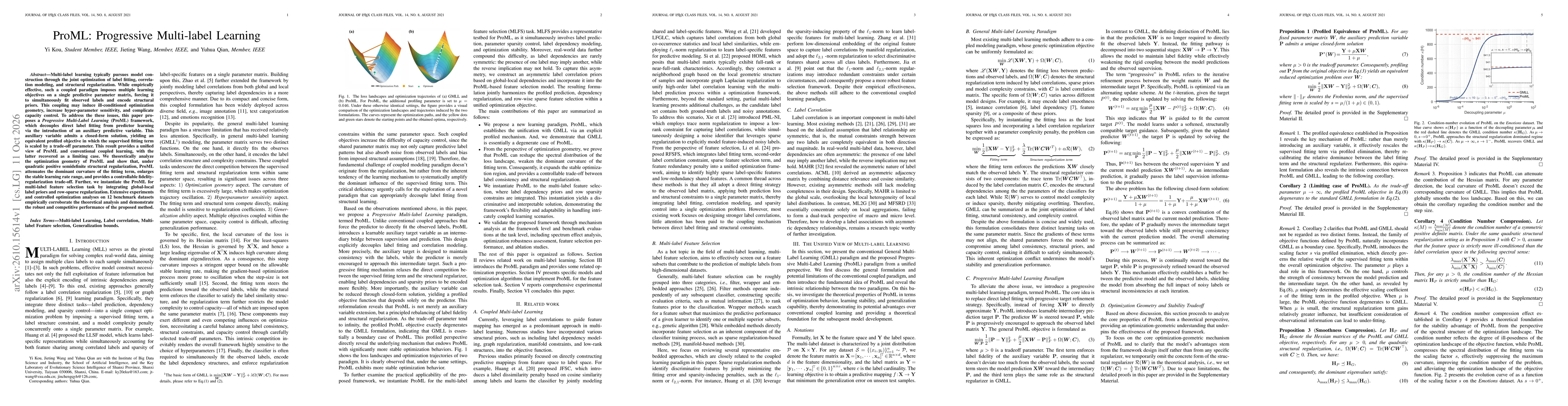 Thumbnail for ProML: Progressive Multi-label Learning