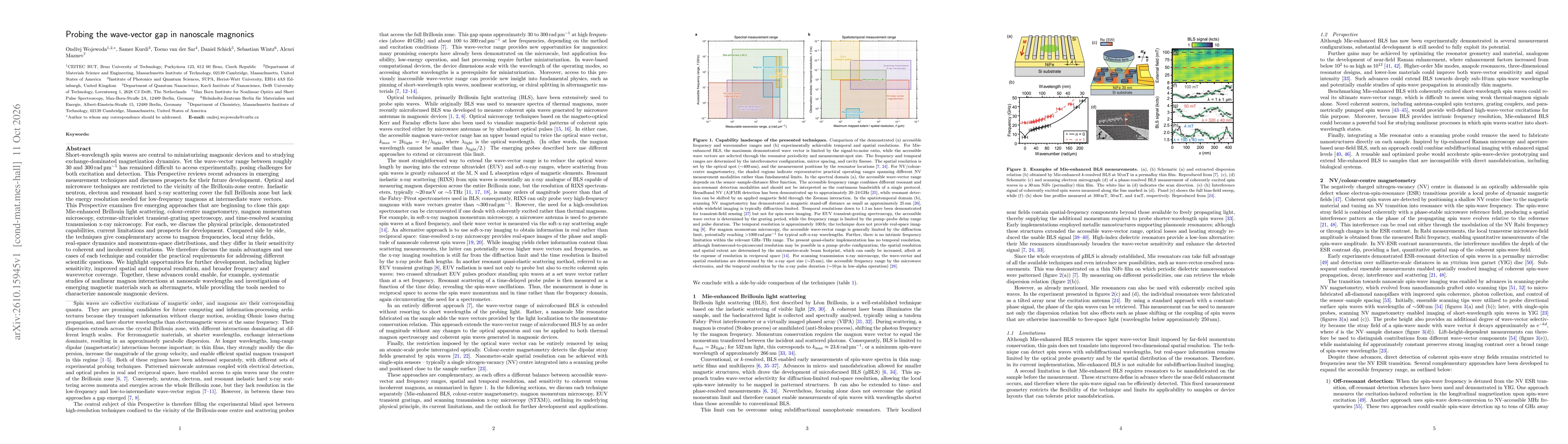 Thumbnail for Probing the wave-vector gap in nanoscale magnonics