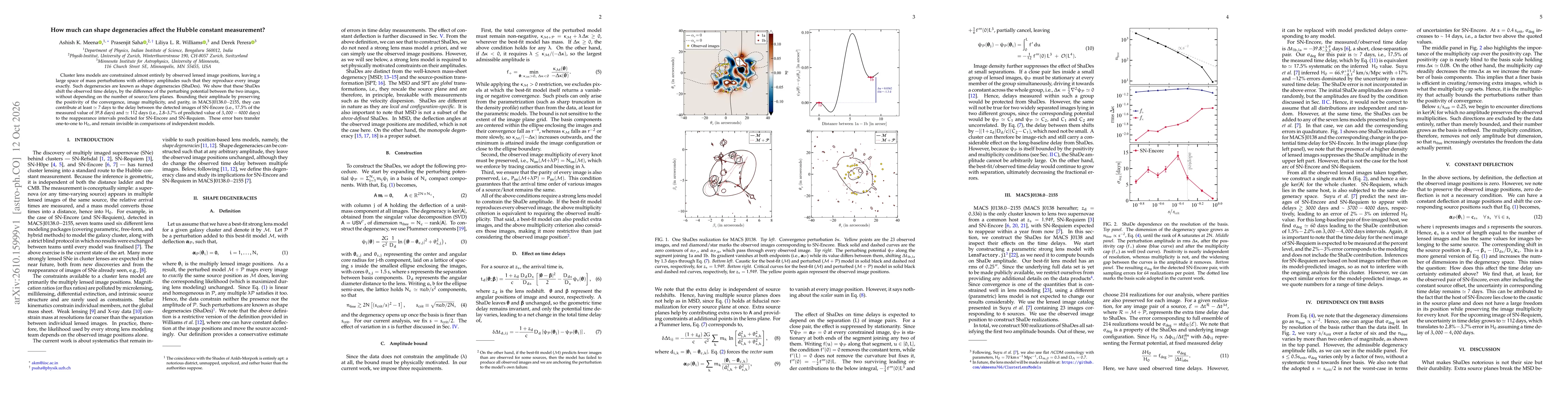 Thumbnail for How much can shape degeneracies affect the Hubble constant measurement?