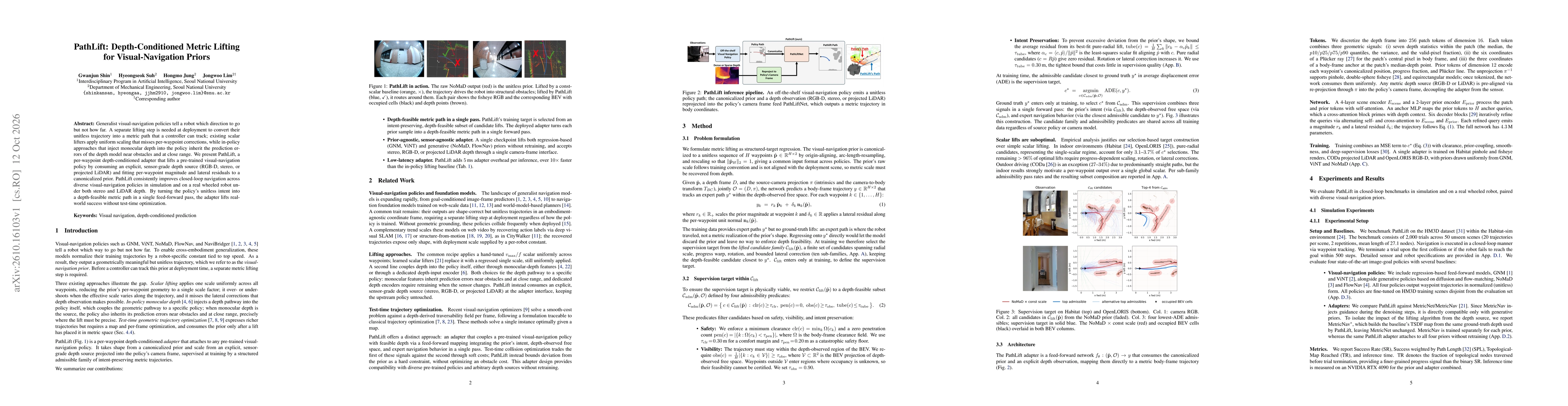 Thumbnail for PathLift: Depth-Conditioned Metric Lifting for Visual-Navigation Priors