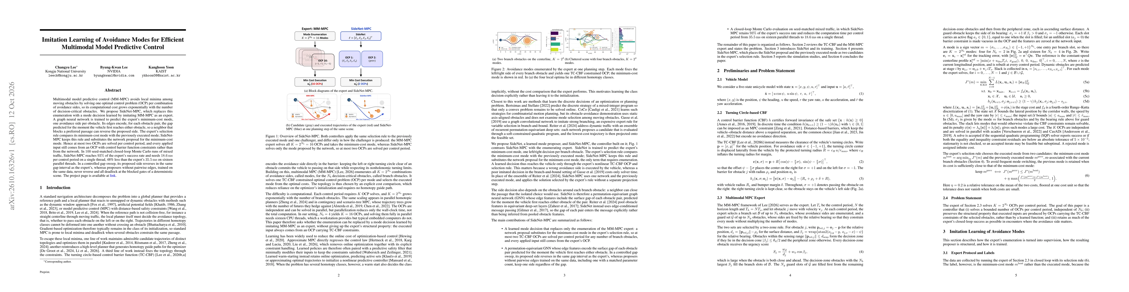 Thumbnail for Imitation Learning of Avoidance Modes for Efficient Multimodal Model Predictive Control