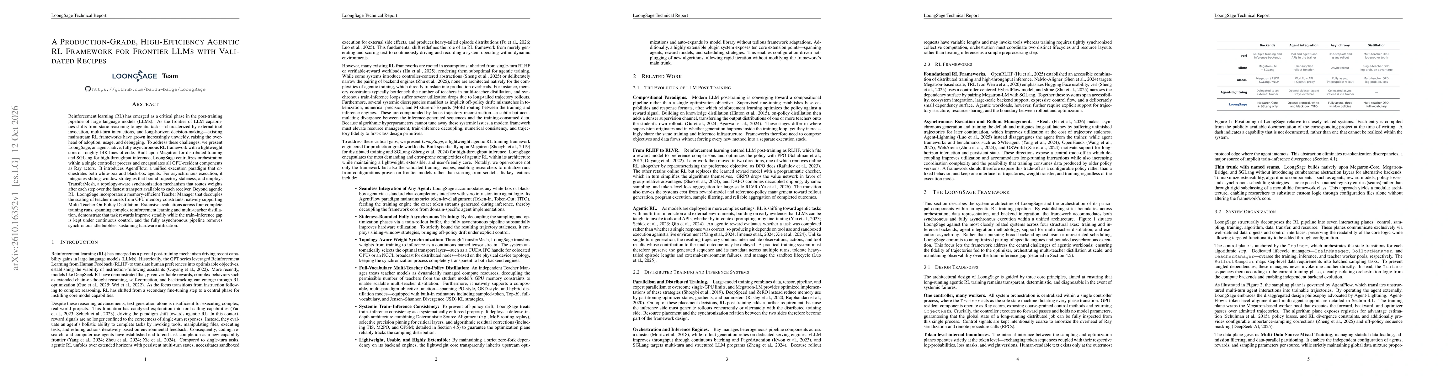Thumbnail for A Production-Grade, High-Efficiency Agentic RL Framework for Frontier LLMs with Validated Recipes
