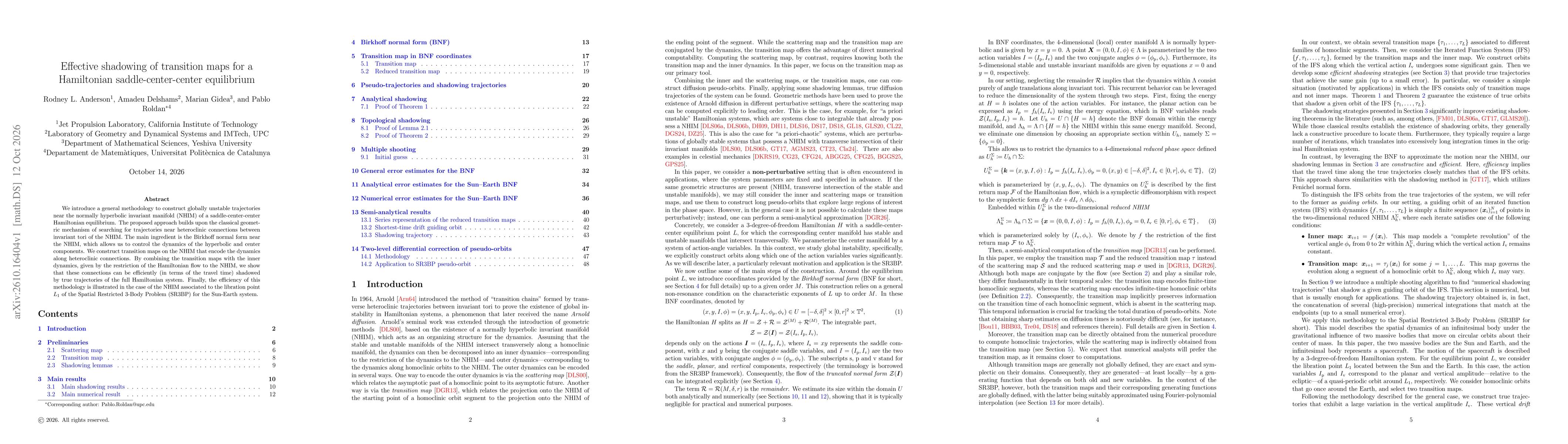Thumbnail for Effective shadowing of transition maps for a Hamiltonian saddle-center-center equilibrium