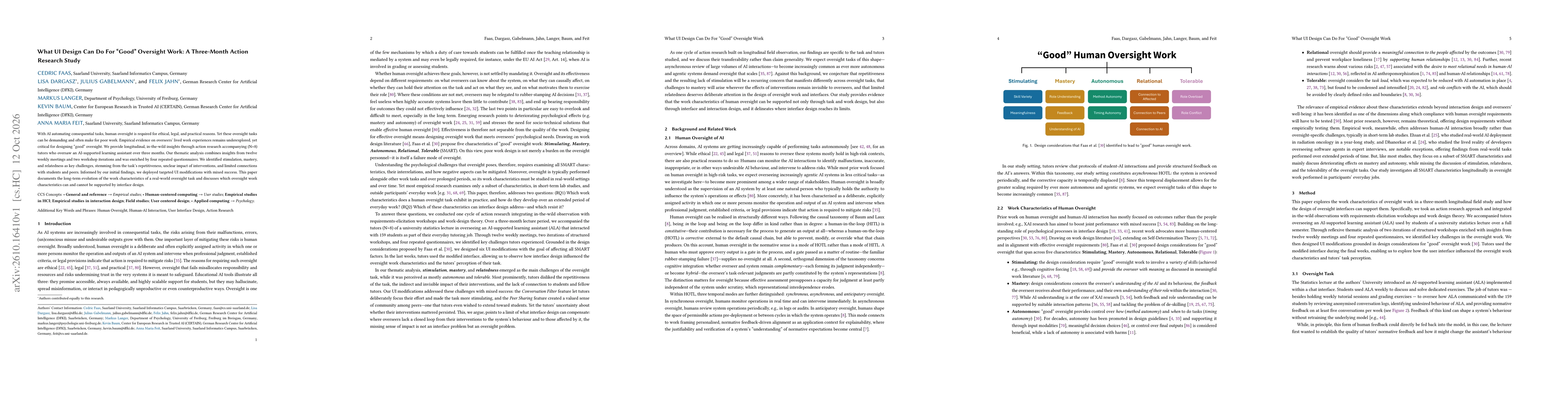 Thumbnail for What UI Design Can Do For "Good" Oversight Work: A Three-Month Action Research Study