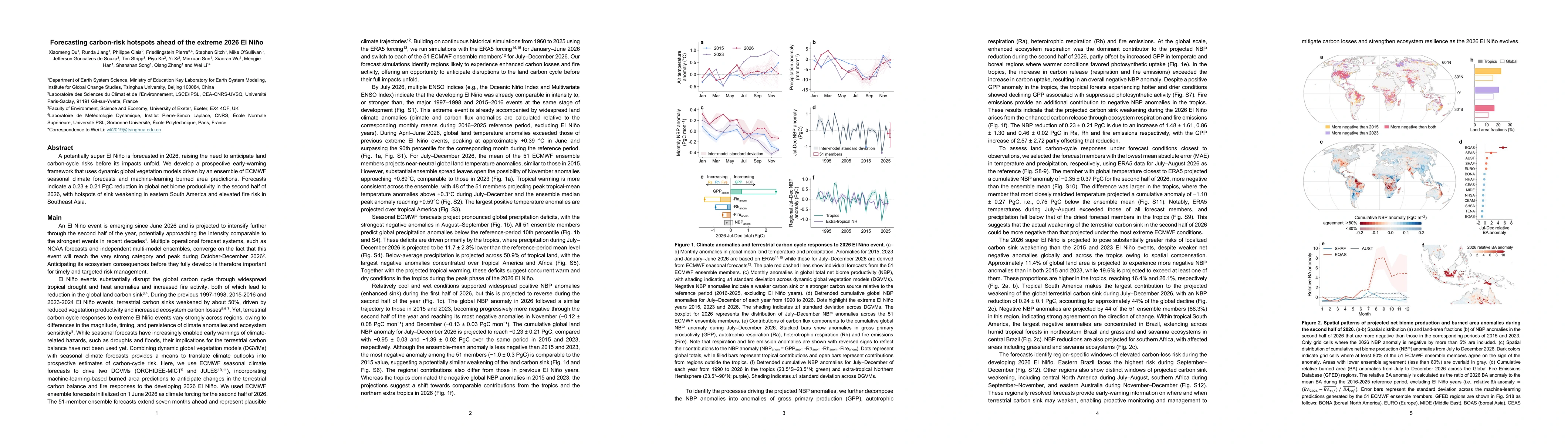 Thumbnail for Forecasting carbon-risk hotspots ahead of the extreme 2026 El Niño