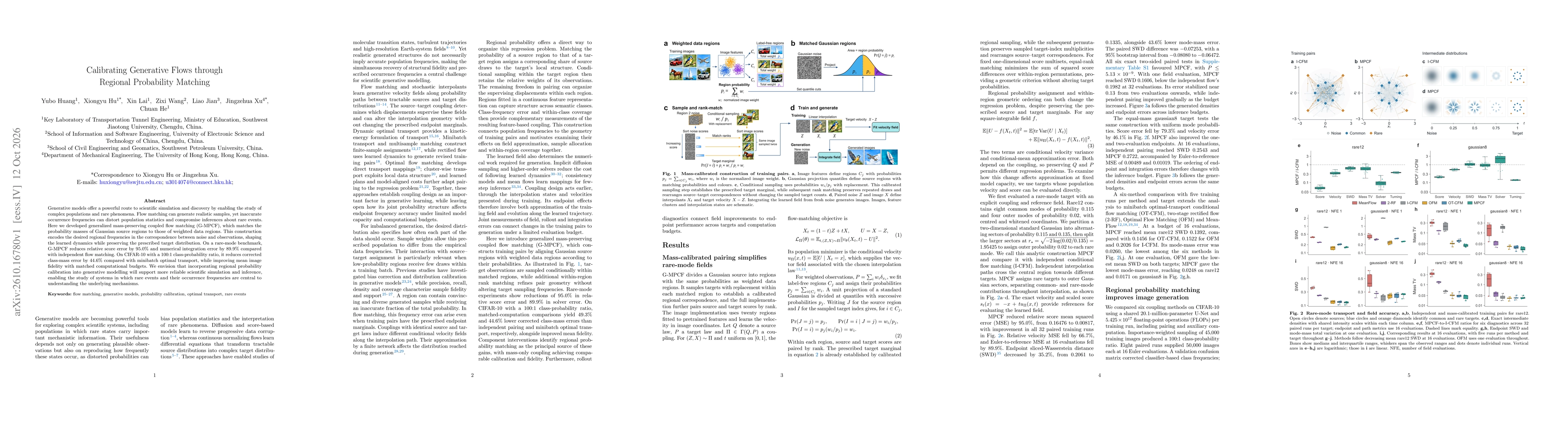 Thumbnail for Calibrating Generative Flows through Regional Probability Matching