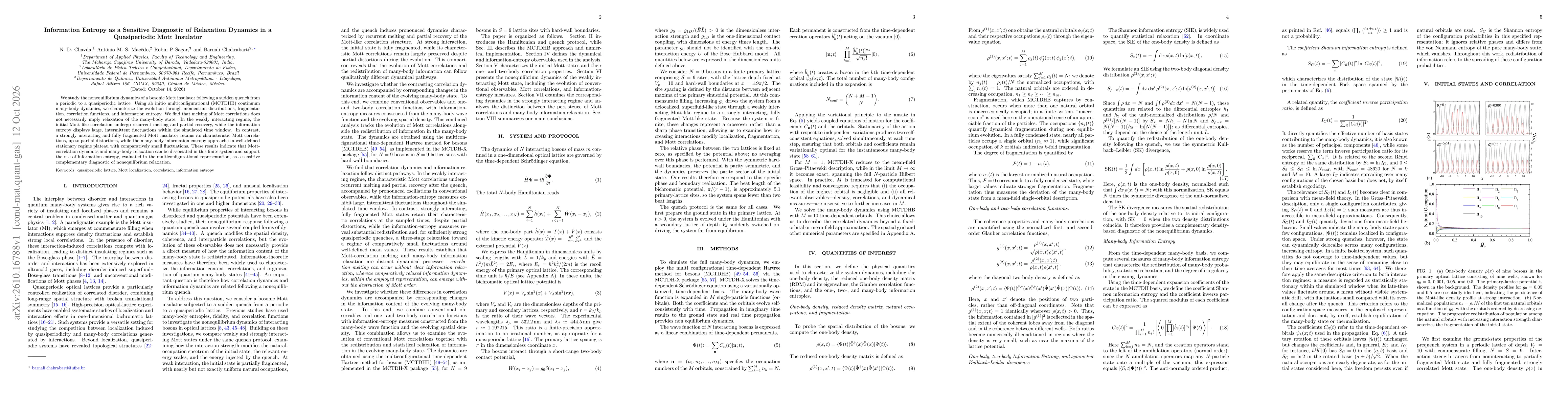 Thumbnail for Information Entropy as a Sensitive Diagnostic of Relaxation Dynamics in a Quasiperiodic Mott Insulator