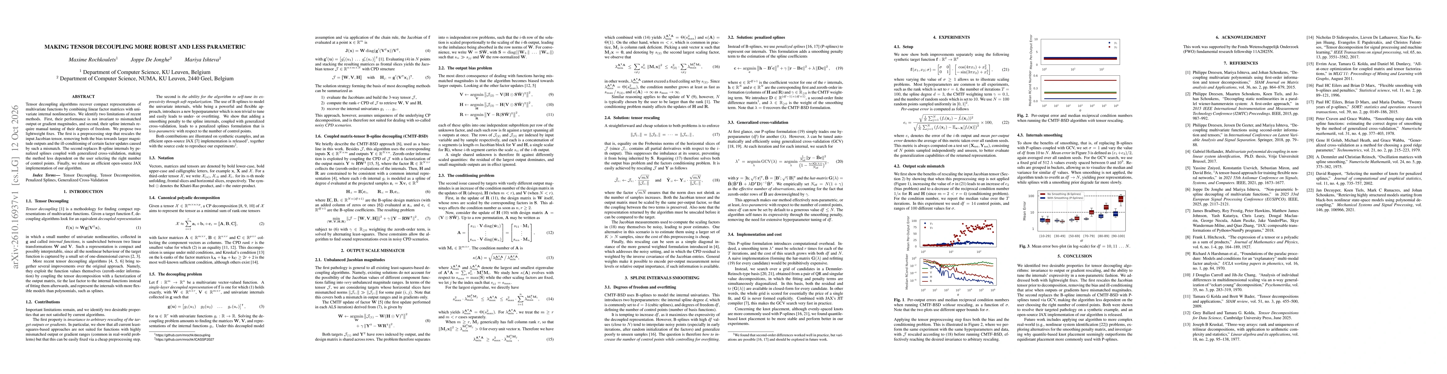 Thumbnail for Making Tensor Decoupling More Robust and Less Parametric