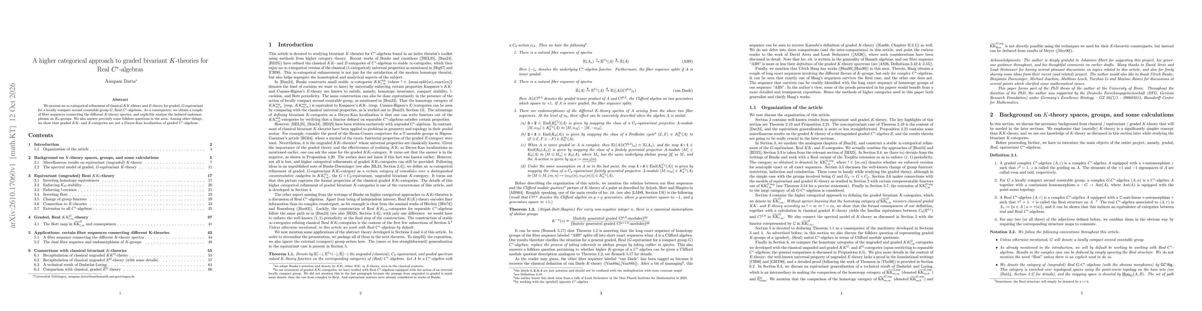 Thumbnail for A higher categorical approach to graded bivariant $K$-theories for Real $C^*$-algebras