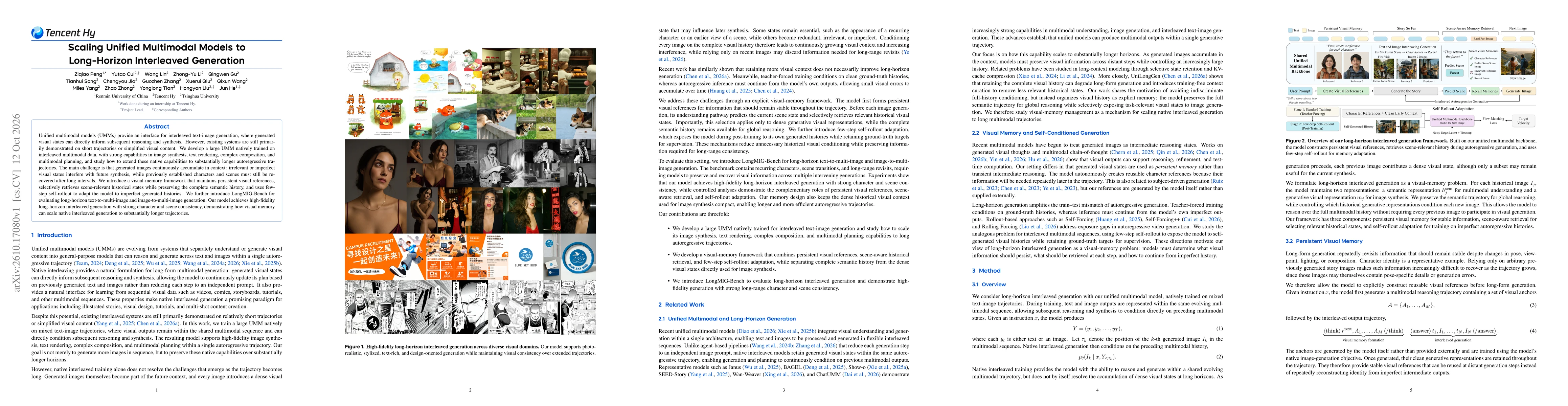 Thumbnail for Scaling Unified Multimodal Models to Long-Horizon Interleaved Generation