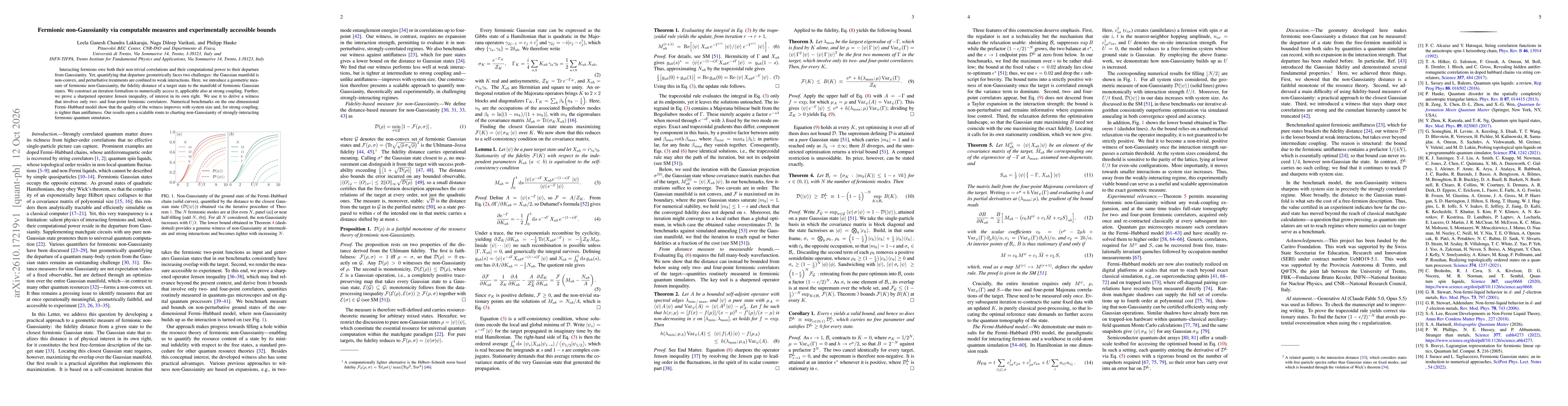 Thumbnail for Fermionic non-Gaussianity via computable measures and experimentally accessible bounds