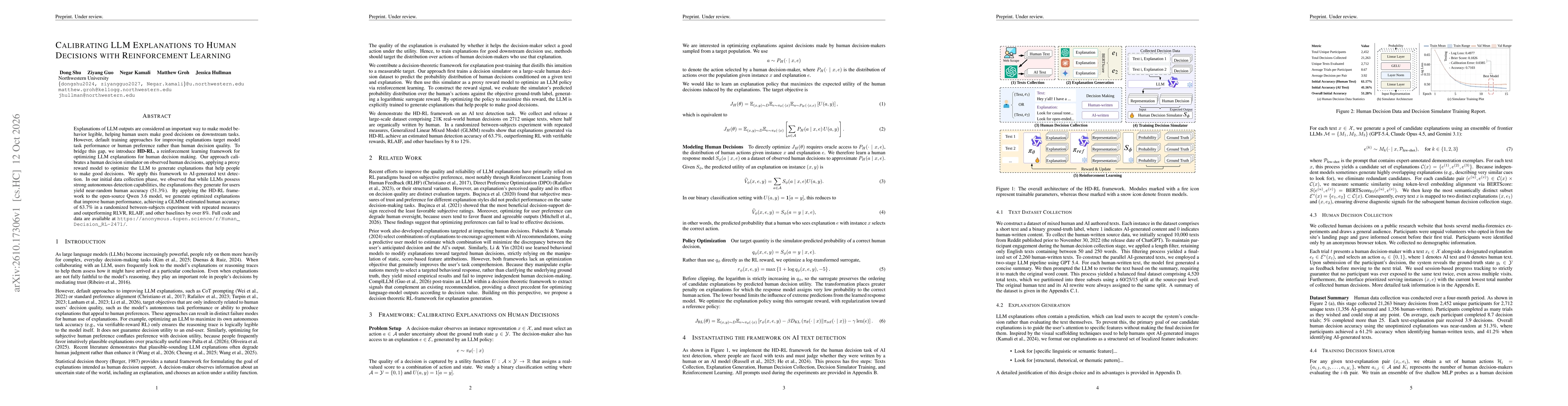 Thumbnail for Calibrating LLM Explanations to Human Decisions with Reinforcement Learning