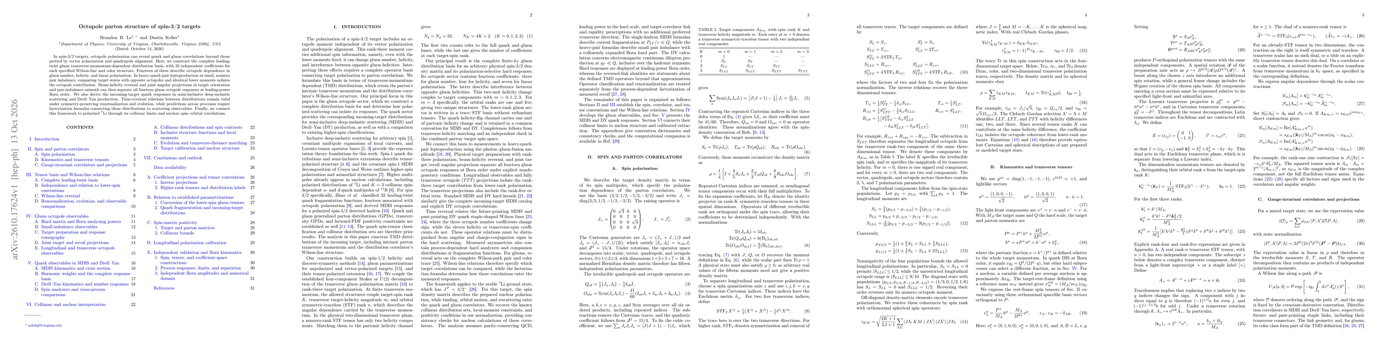 Thumbnail for Octupole parton structure of spin-3/2 targets