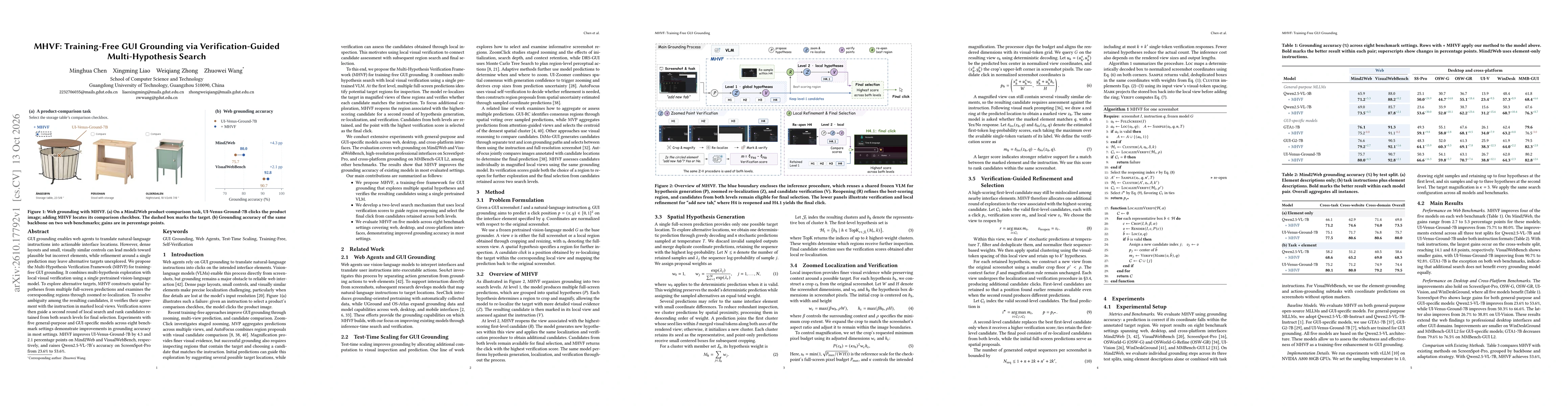 Thumbnail for MHVF: Training-Free GUI Grounding via Verification-Guided Multi-Hypothesis Search