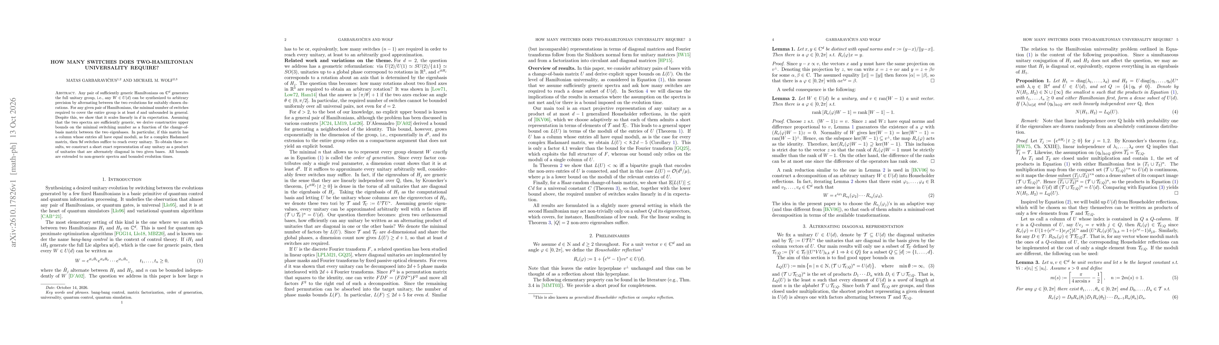 Thumbnail for How many switches does two-Hamiltonian universality require?
