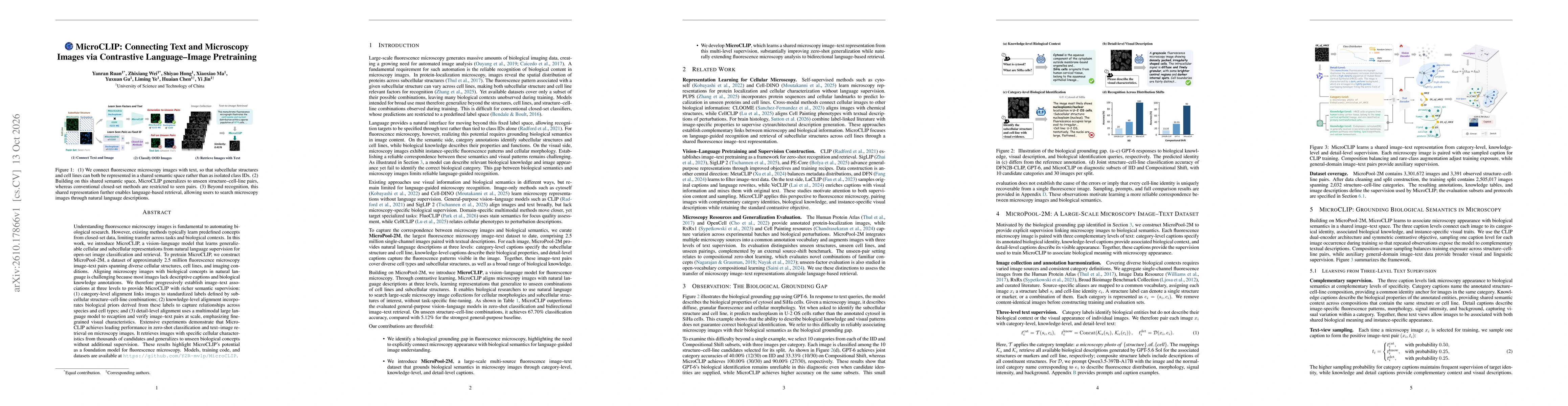 Thumbnail for MicroCLIP: Connecting Text and Microscopy Images via Contrastive Language--Image Pretraining