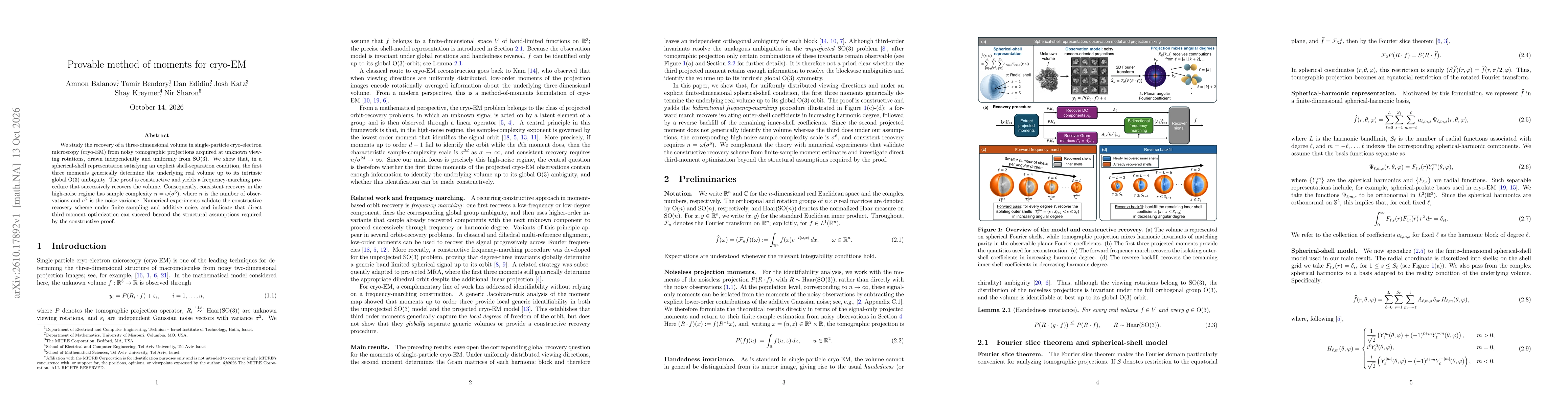 Thumbnail for Provable Method of Moments for Cryo-EM