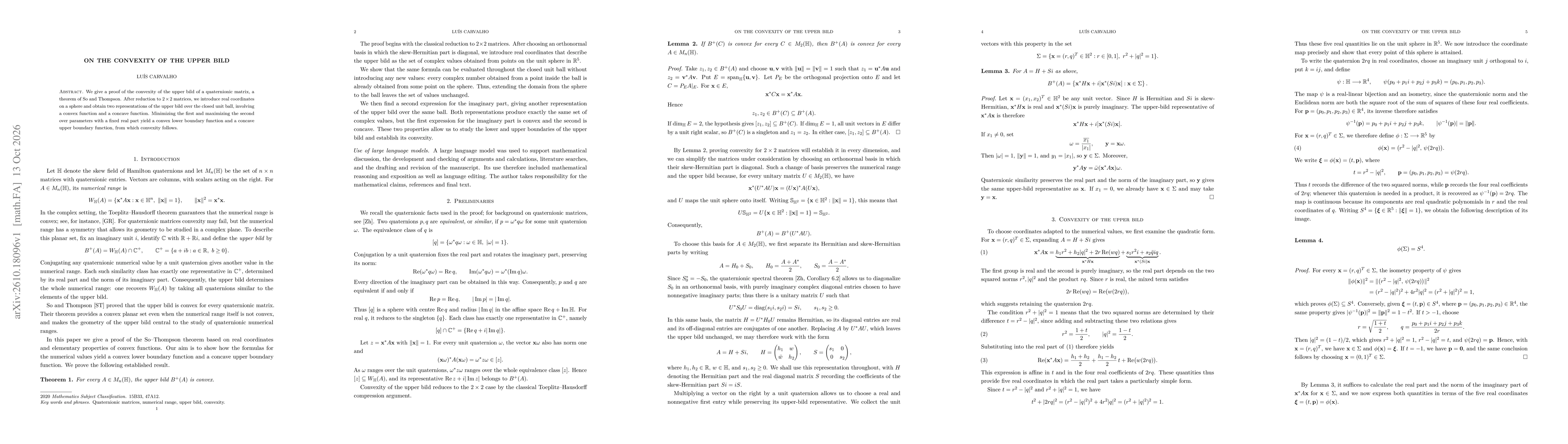 Thumbnail for On the Convexity of the Upper Bild