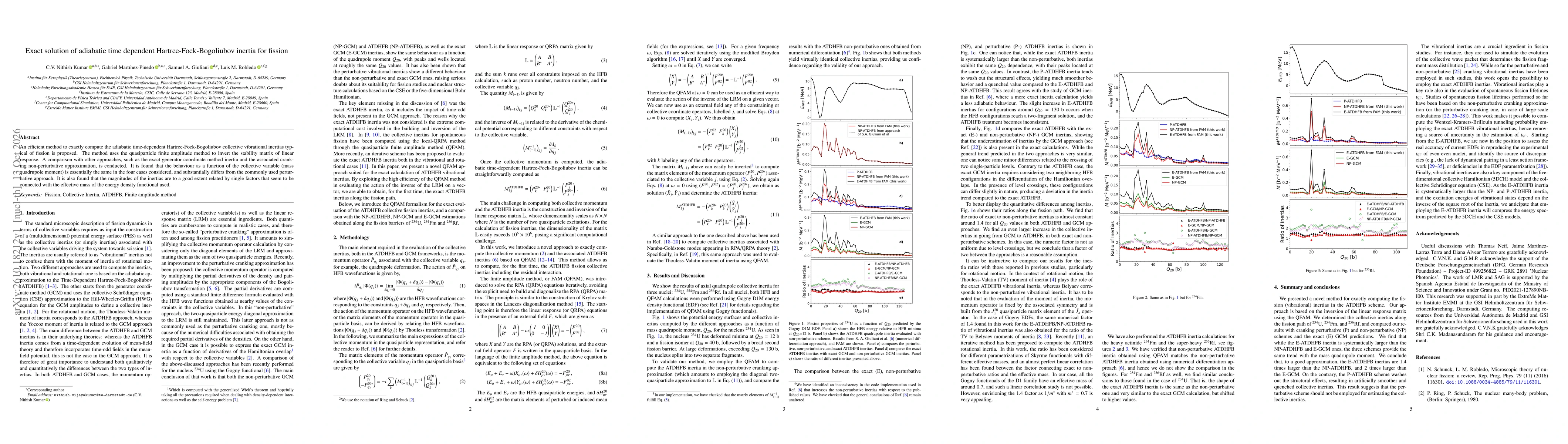 Thumbnail for Exact solution of adiabatic time dependent Hartree-Fock-Bogoliubov inertia for fission