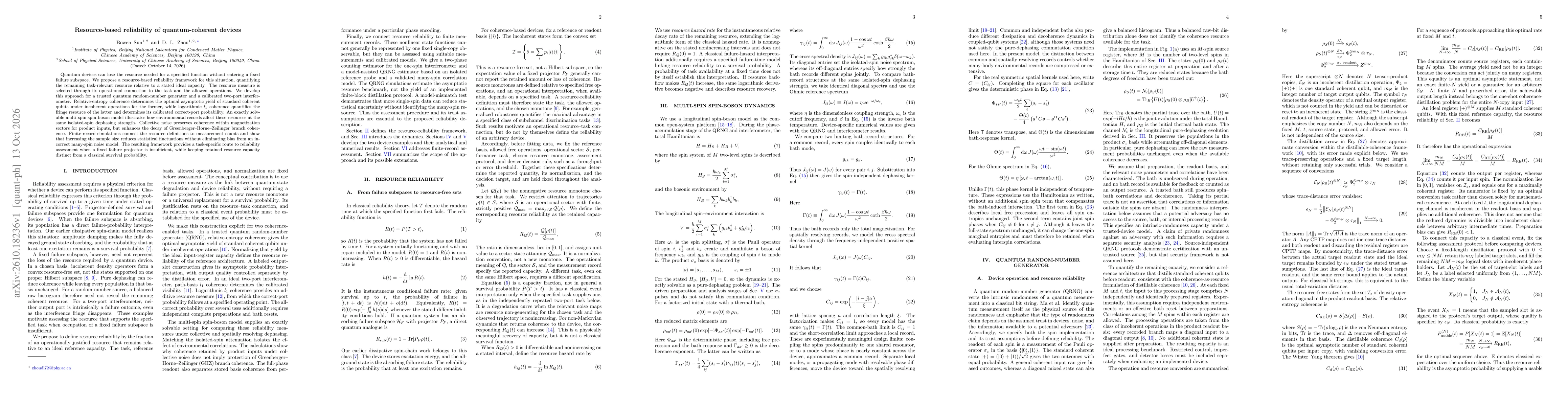 Thumbnail for Resource-based reliability of quantum-coherent devices