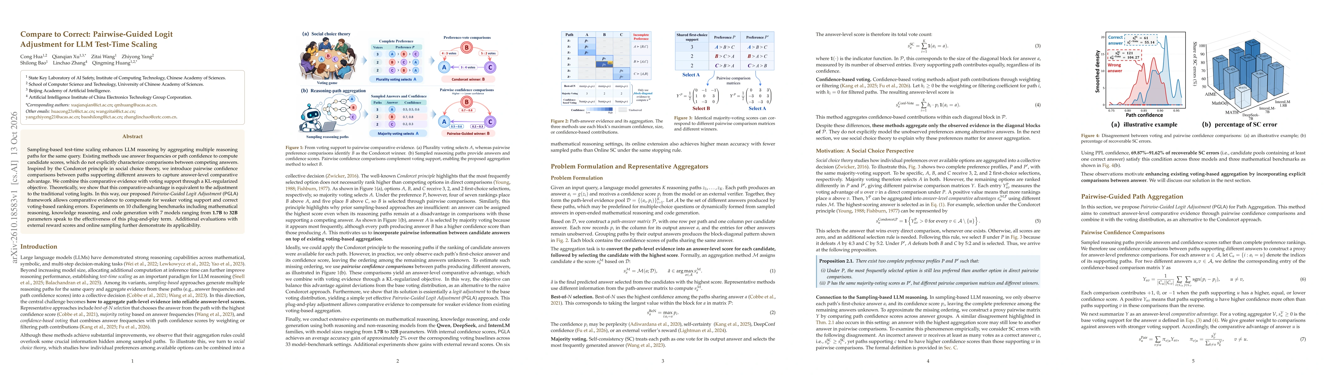 Thumbnail for Compare to Correct: Pairwise-Guided Logit Adjustment for LLM Test-Time Scaling