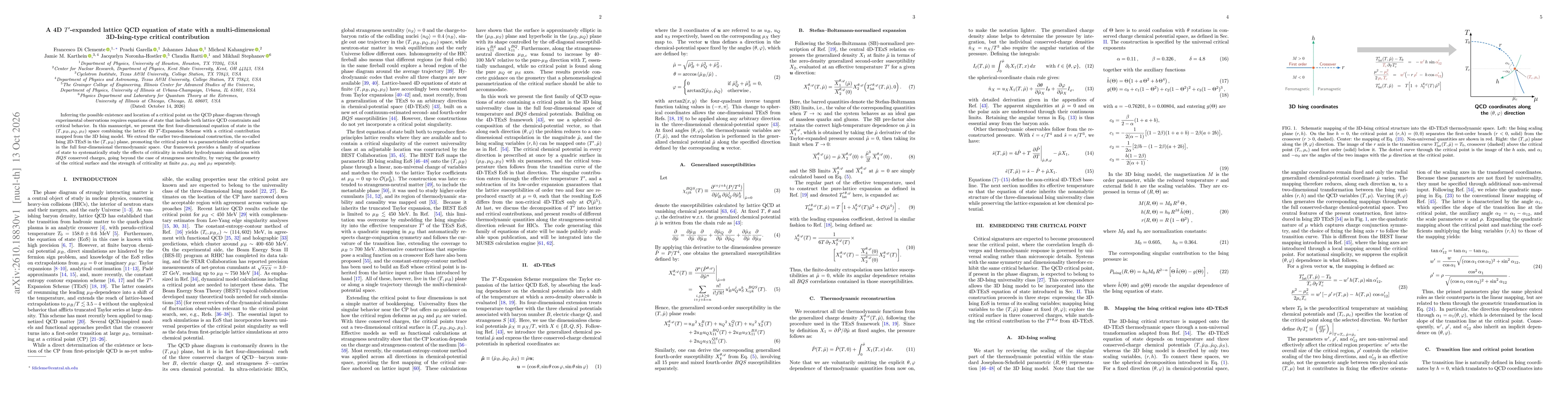 Thumbnail for A 4D $T^\prime$-expanded lattice QCD equation of state with a multi-dimensional 3D-Ising-type critical contribution