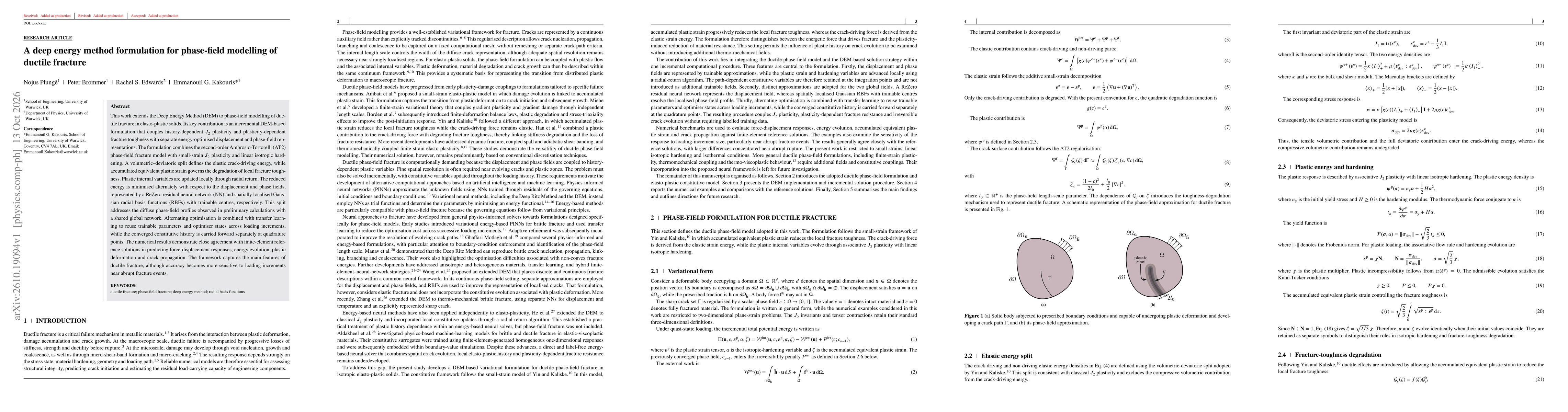 Thumbnail for A deep energy method formulation for phase-field modelling of ductile fracture