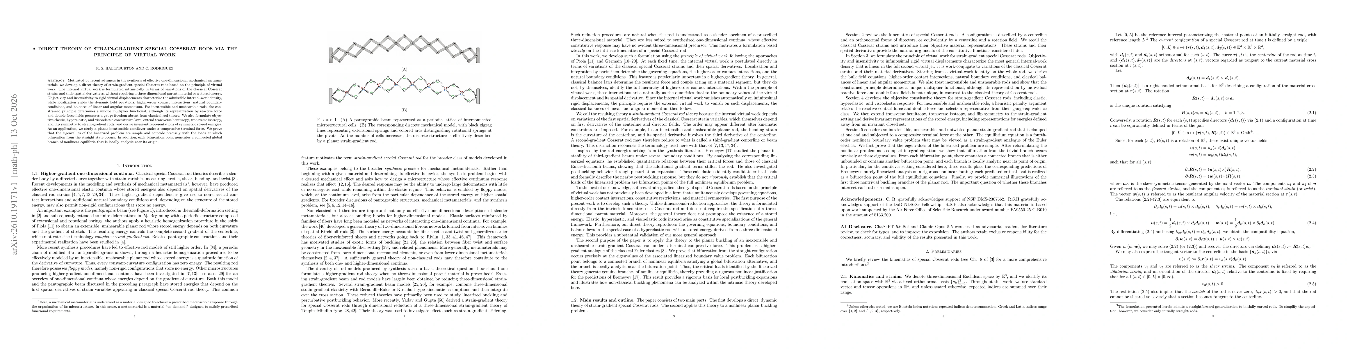 Thumbnail for A direct theory of strain-gradient special Cosserat rods via the principle of virtual work