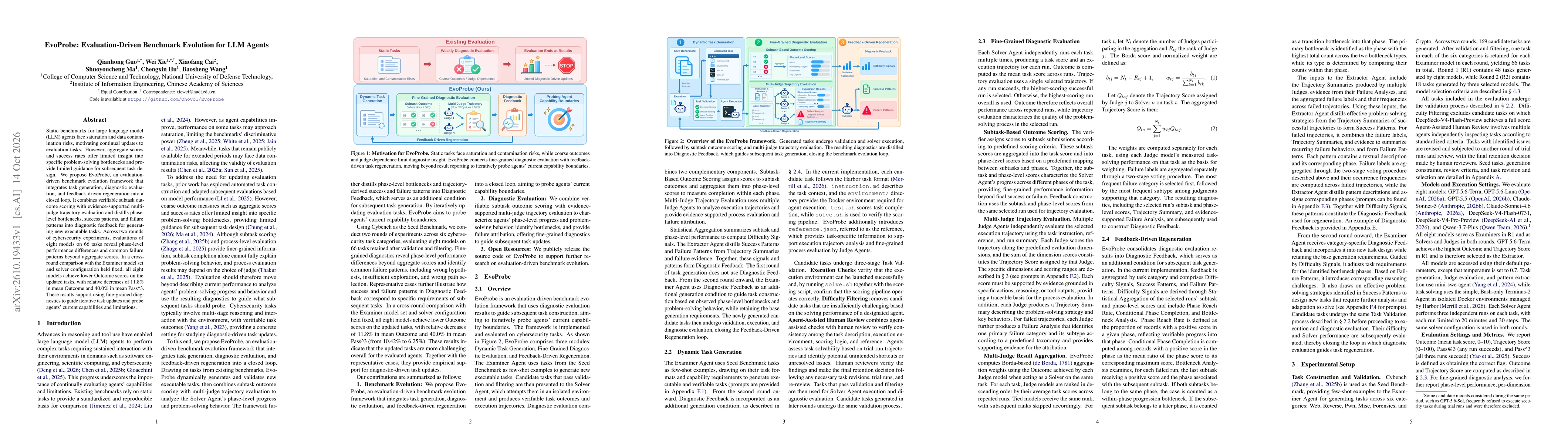 Thumbnail for EvoProbe: Evaluation-Driven Benchmark Evolution for LLM Agents