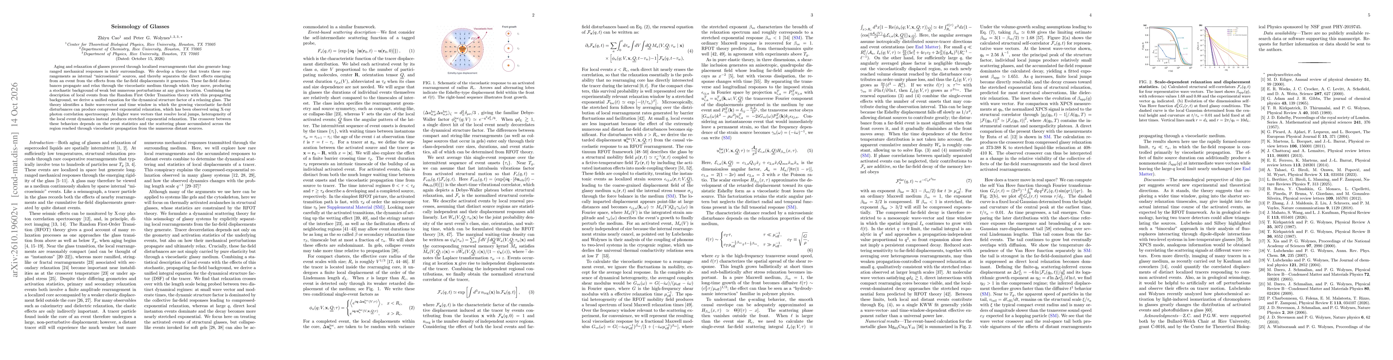 Thumbnail for Seismology of Glasses