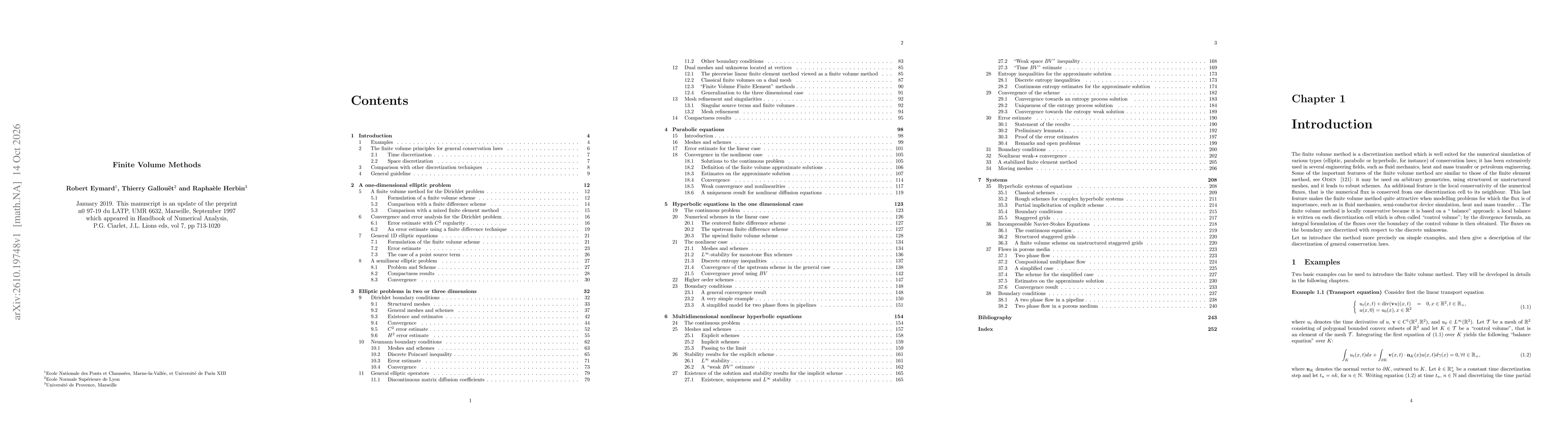 Thumbnail for Finite Volume Methods