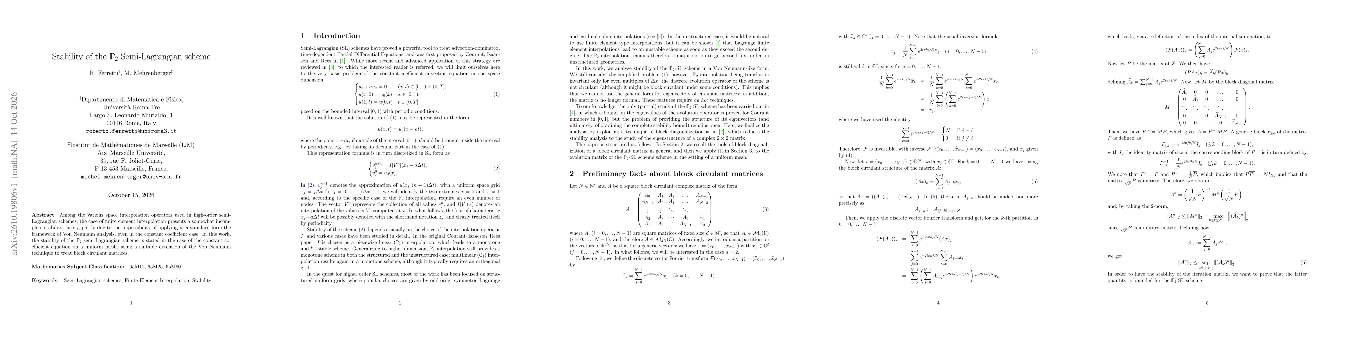 Thumbnail for Stability of the P_2 semi-Lagrangian scheme