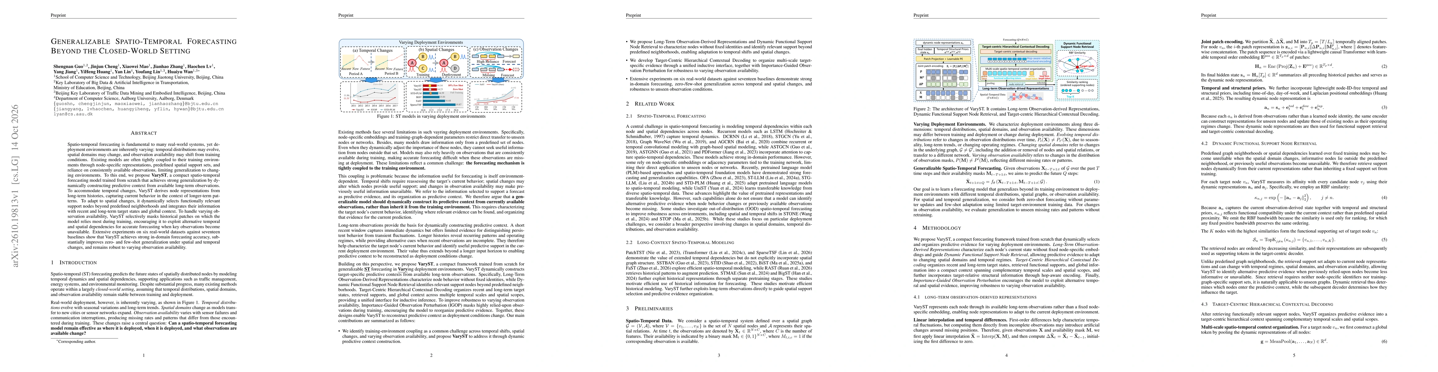 Thumbnail for VaryST: Generalizable Spatio-Temporal Forecasting Beyond the Closed-World Setting