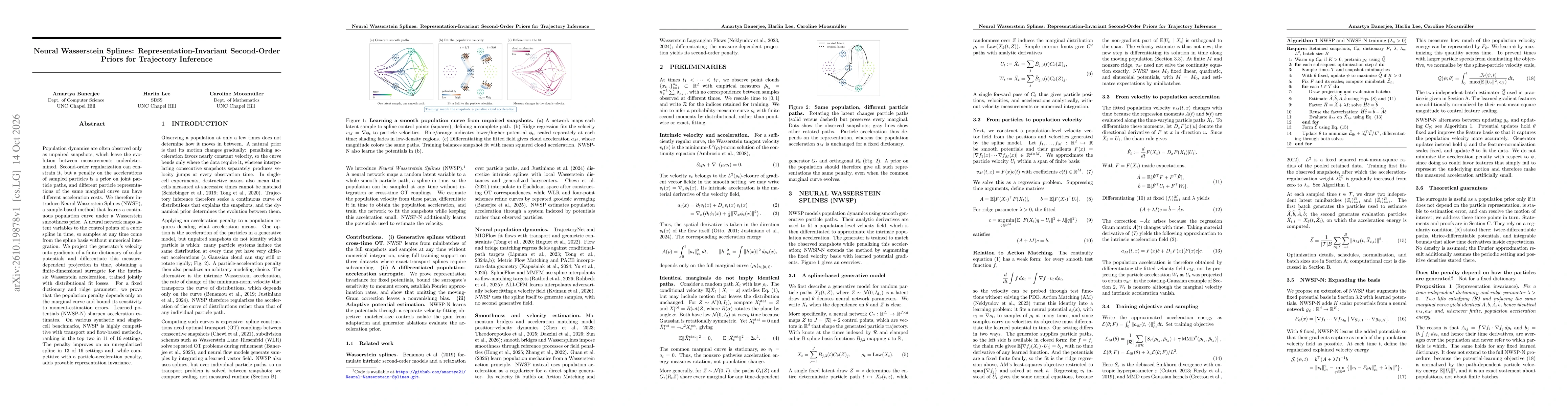 Thumbnail for Neural Wasserstein Splines: Representation-Invariant Second-Order Priors for Trajectory Inference